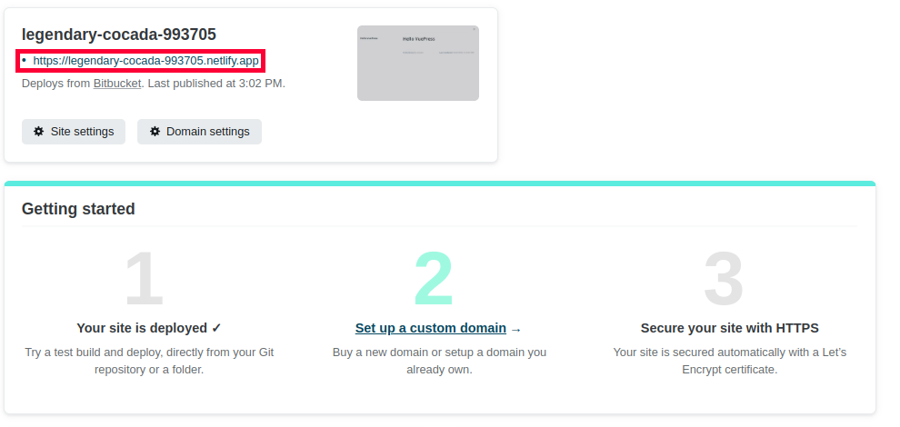 Netlify Site Deployed